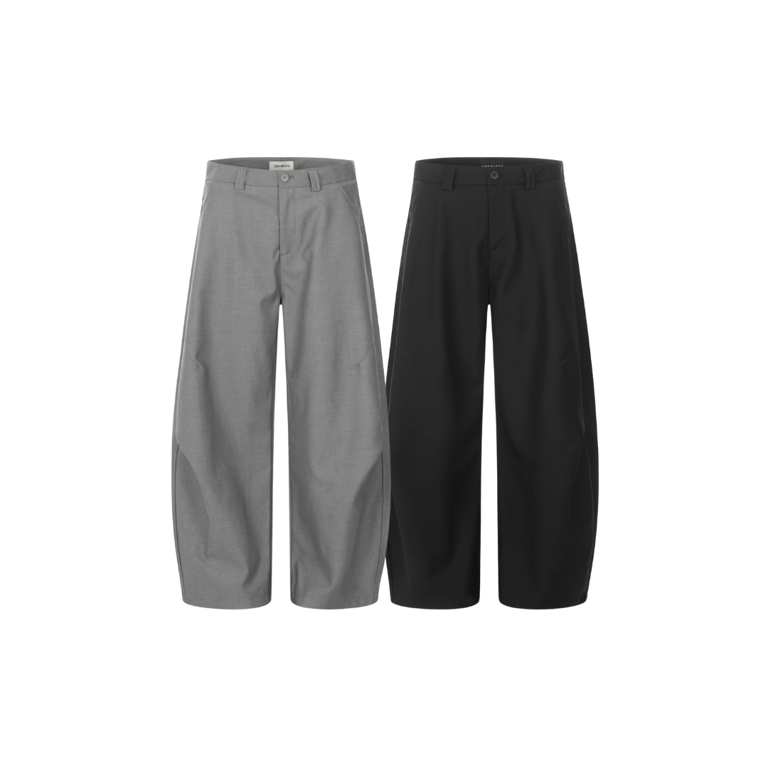 OurPick Pleated Wide-Leg Suit Pants 闊腿打褶西裝褲 2色