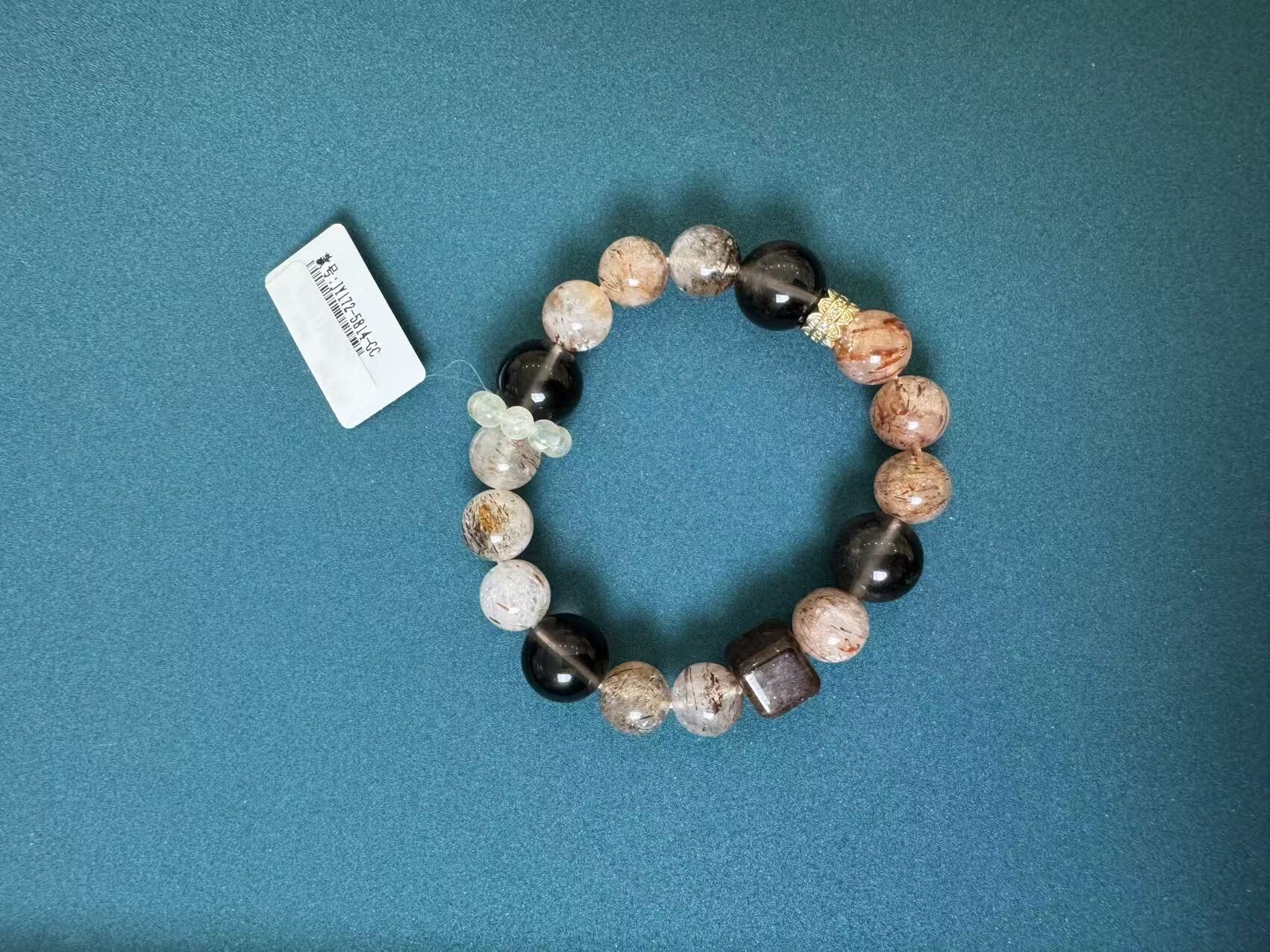 JY172-5814-GC 超七+茶晶水晶 (Q13)