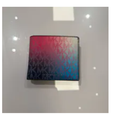 [S] MICHAEL KORS NAVY MULTI 36F5LCOF2B COOPER BILLFOLD W ID, 197853802254 (SMK1373)