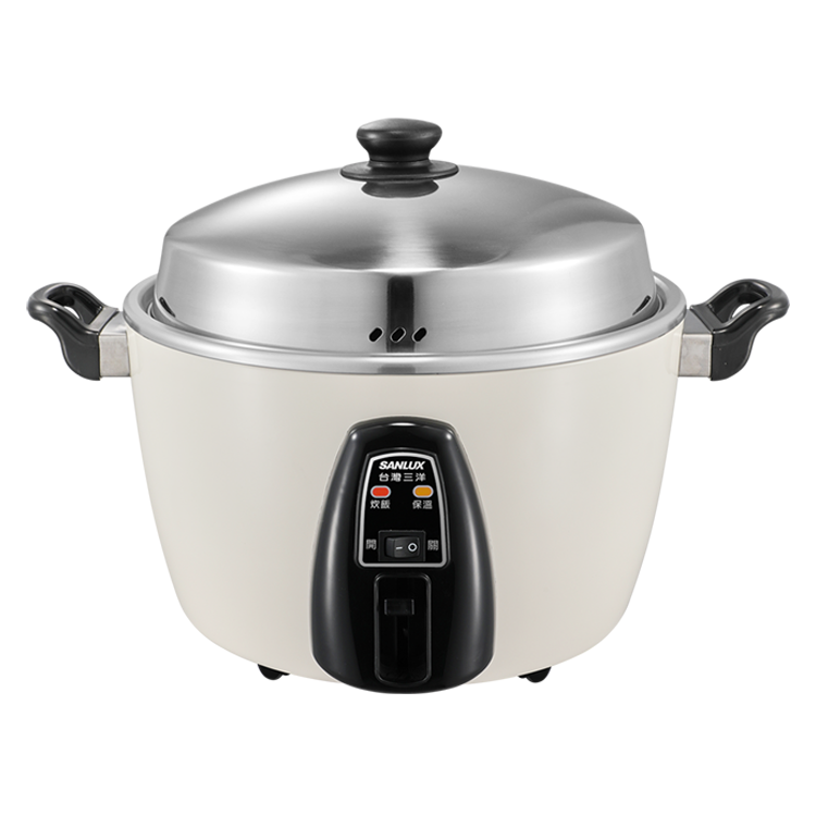 SANLUX 台灣三洋 10人份全不繡鋼電鍋(EC-10SG)/速
