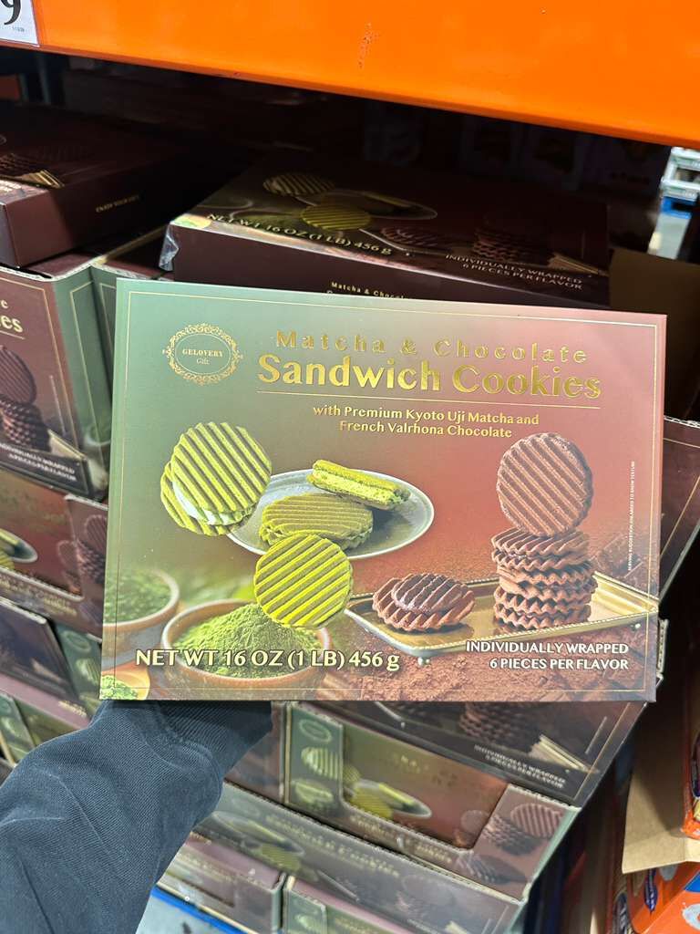 【直播】LX020621 Gelovery 抹茶巧克力夾心餅乾 456g