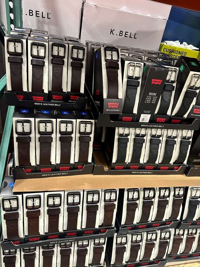 【直播】LX020625 Levi's 男款皮革皮帶