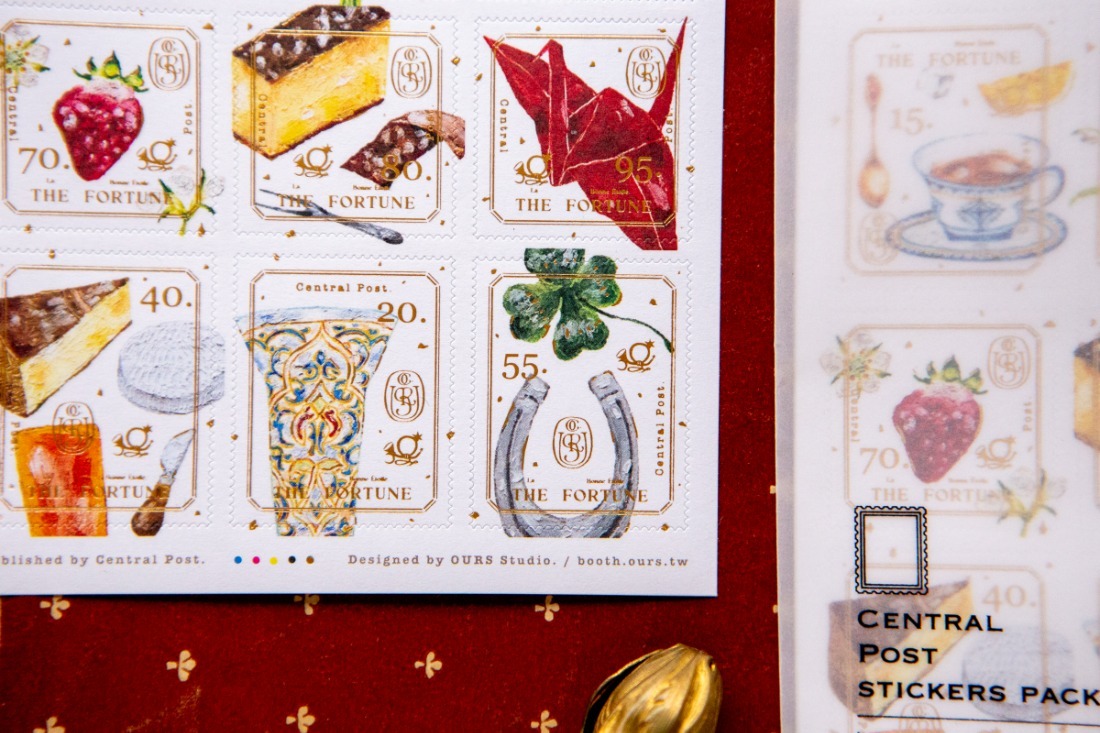 Ours - Stamp Sticker - The fortune