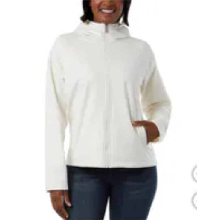 [S] 32 DEGREE CREAM WOMEN'S SOFTSHELL JACKET, 1897356-CREAM (SZZ925)