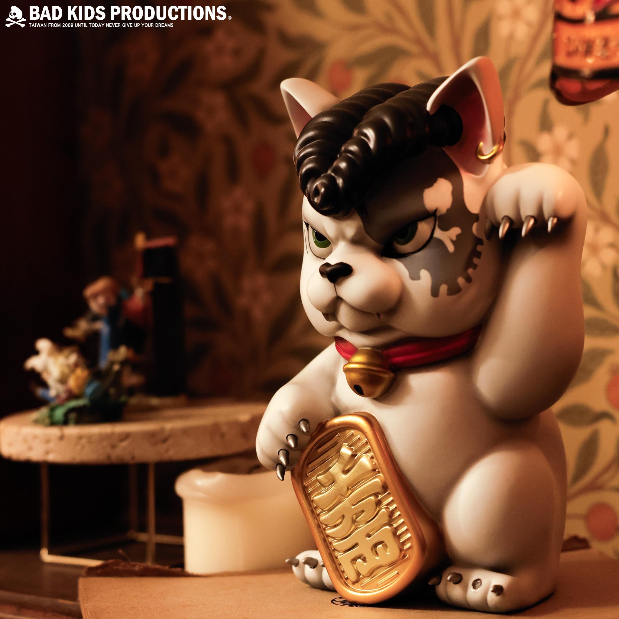 【 預購再開 】BAD KIDS 惡童 25A/W Lucky Cat Sofubi (暴力招財貓軟膠)