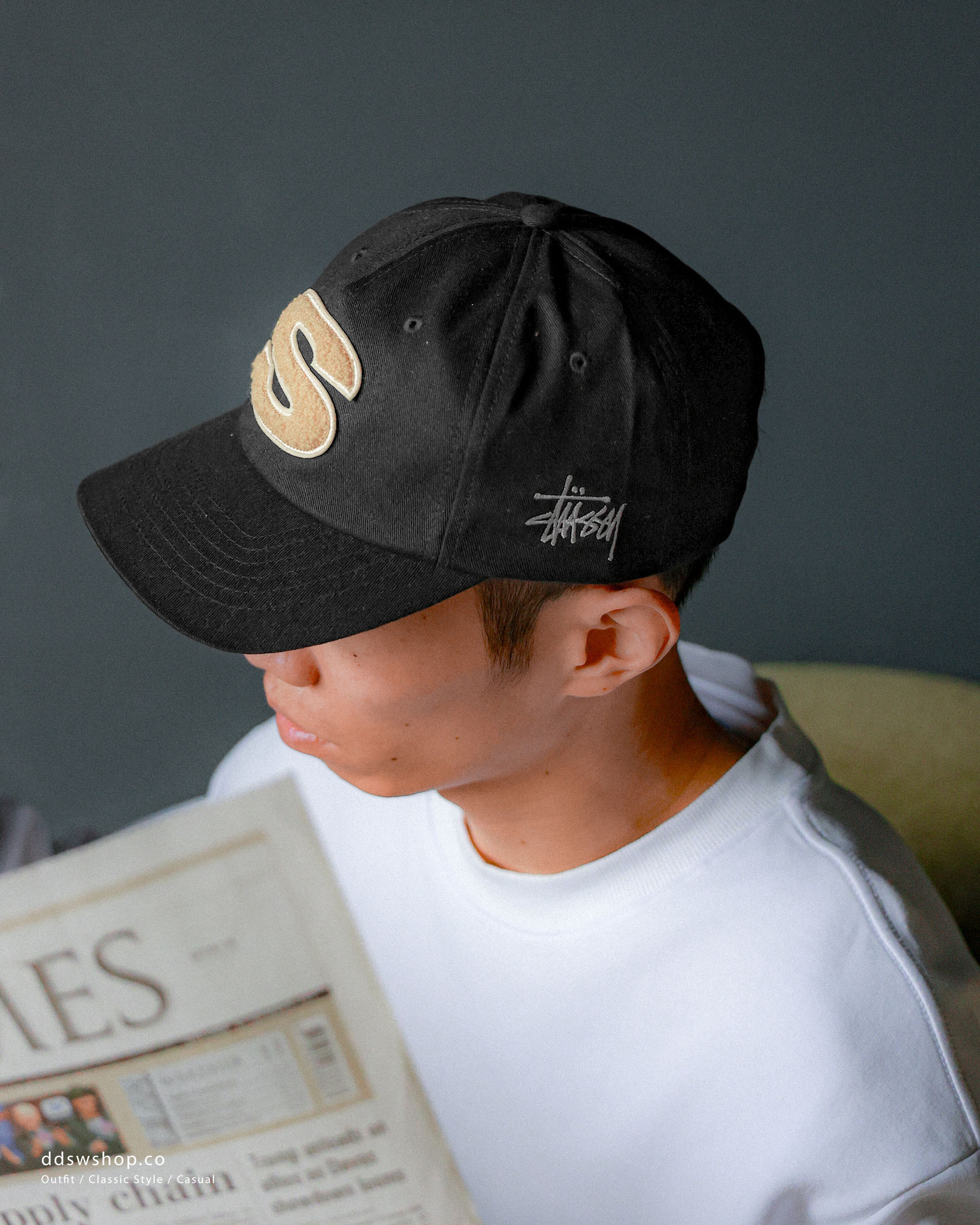 "現貨" Stussy LOW PRO CHENILLE S SNAPBACK S老帽