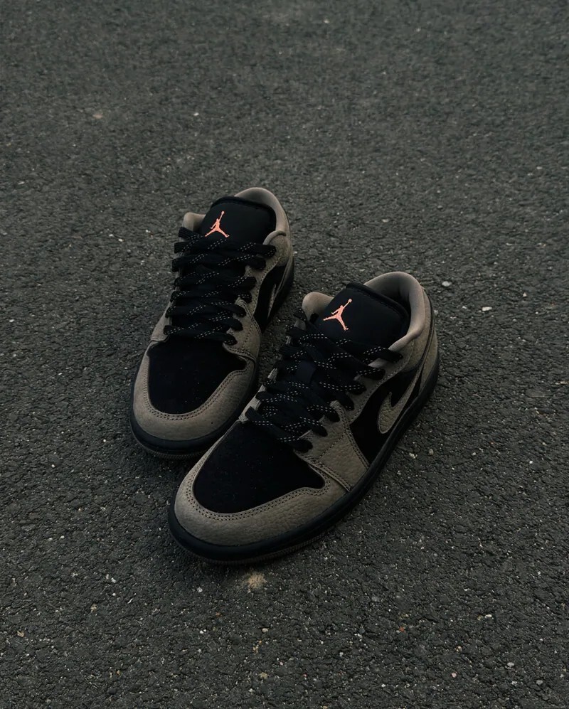 iSNEAKERS｜Air Jordan 1 Low "Olive Grey" 灰棕 倒勾平替 IB7109-005