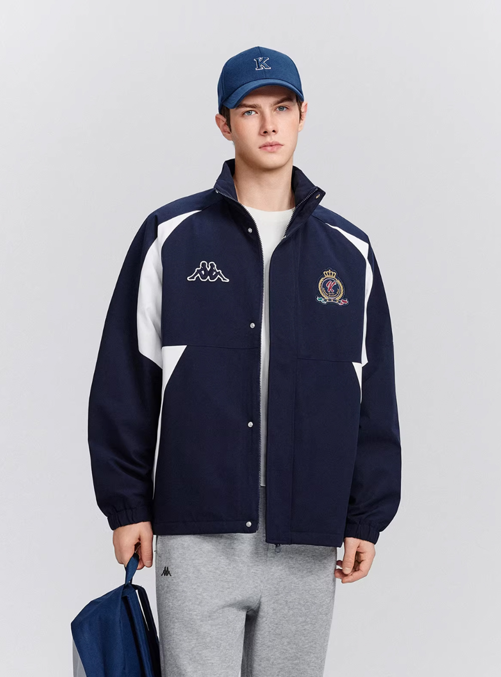 男款 防潑水保暖運動外套