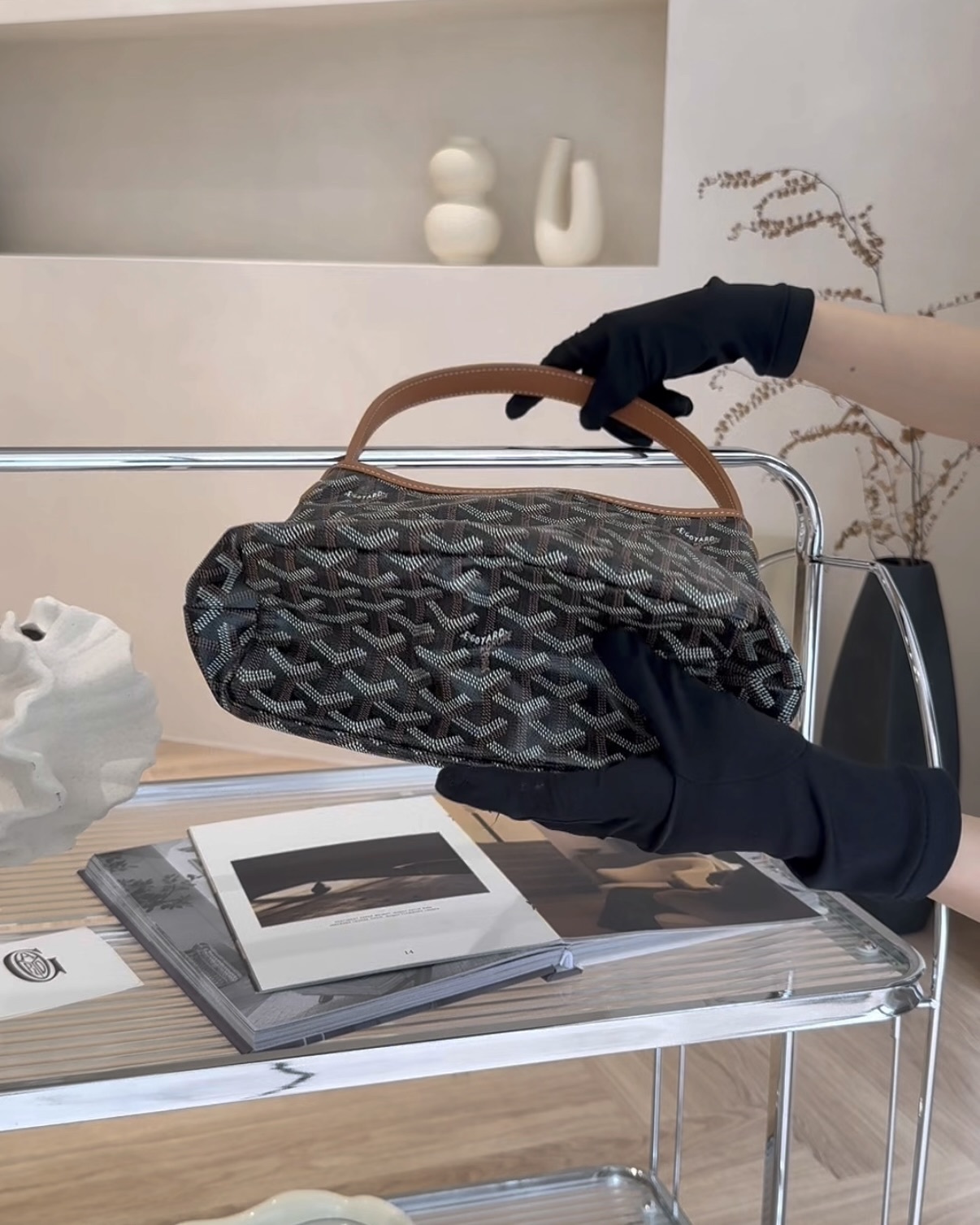 GOYARD｜BOHEME HOBO MINI 腋下包 黑棕