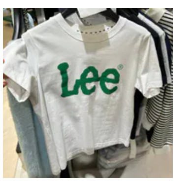 [S] LEE GREEN BIG TWITCH LOGO T-SHIRT, LE2502ST01GN (SZZ923)