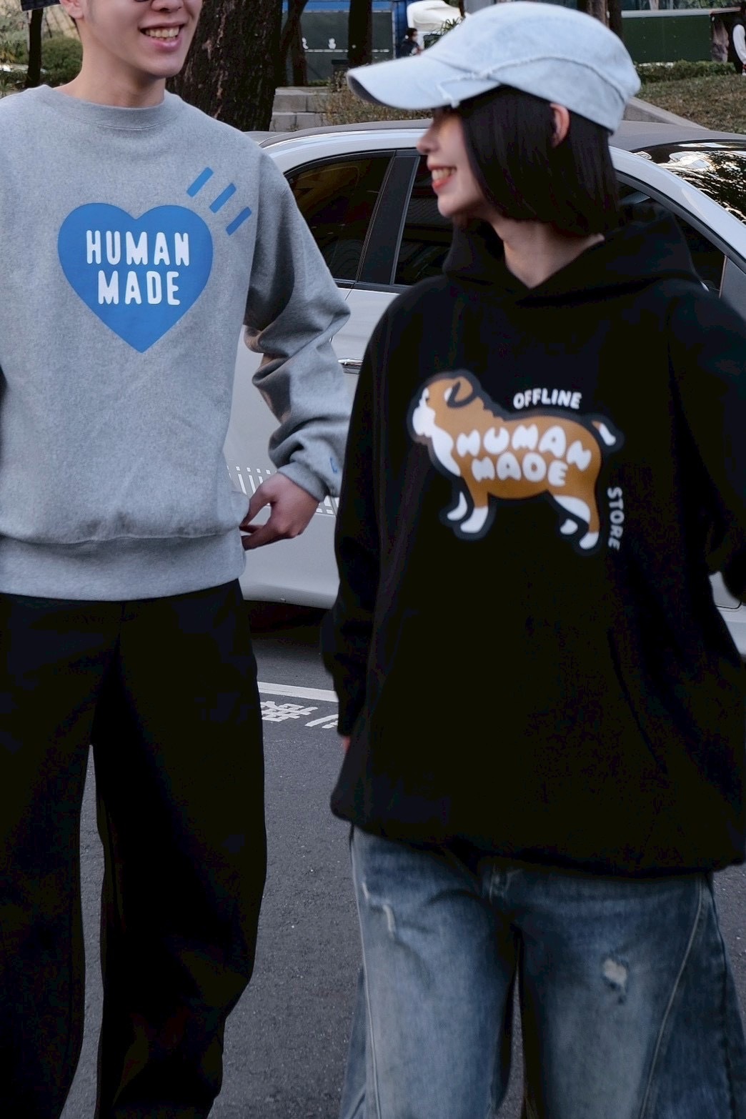 <快速出貨> HUMAN MADE 外苑限定 鬥牛犬帽踢 黑/白