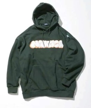 2022AW NAUTICA Sweat Hoodie LURK 2.4 雙面穿 帽T 綠L