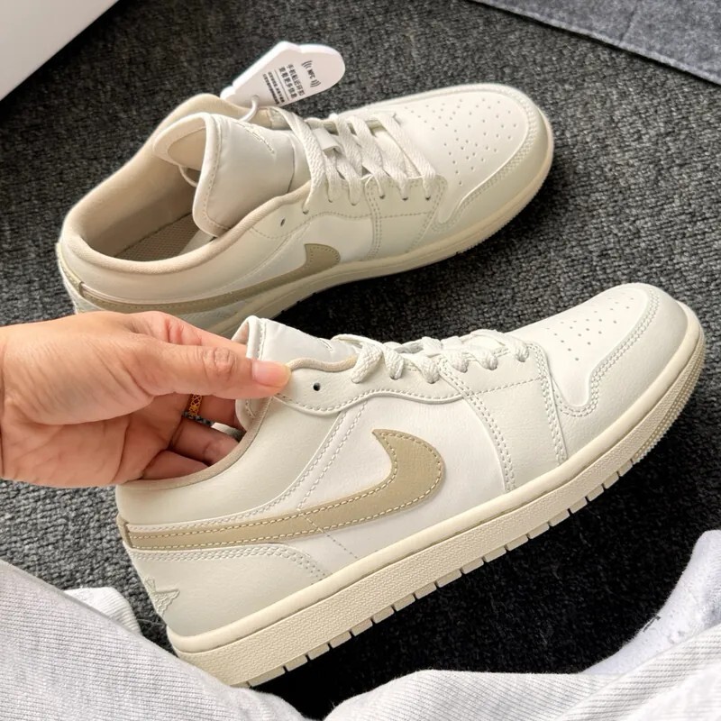 KTQ STORE ‧ Air Jordan 1 Low 奶茶奶油底復古大地色棕色卡其 DC0774-112