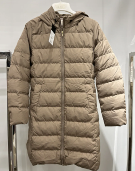 【現貨瑕疵貨品】韓國長款羽絨 黑色 L (CMWPBW0101)(HC0255)