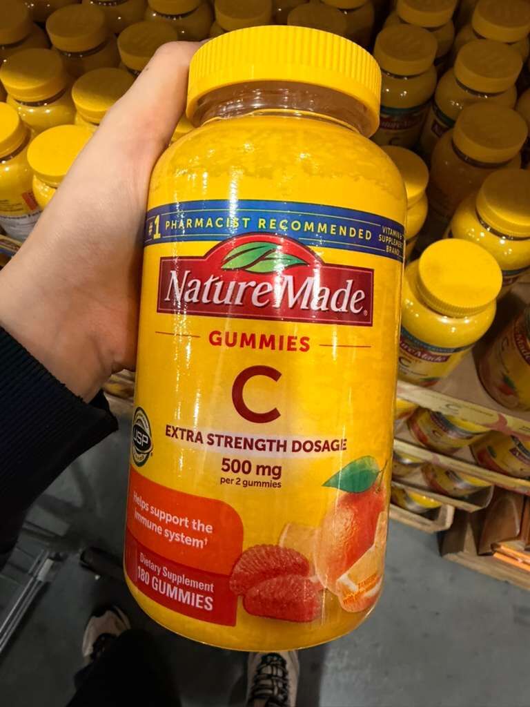 【直播】LX020639 Nature Made 特強維他命C軟糖 500mg (180粒)