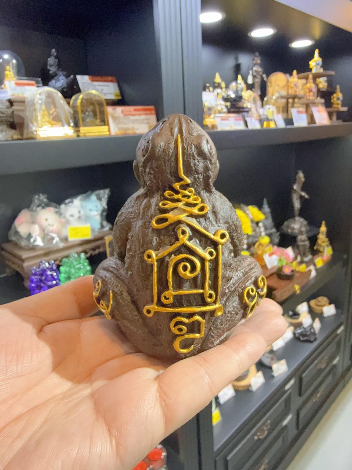 阿贊蘇賓師傅 開光 2562 柏必打佛後招財蛙