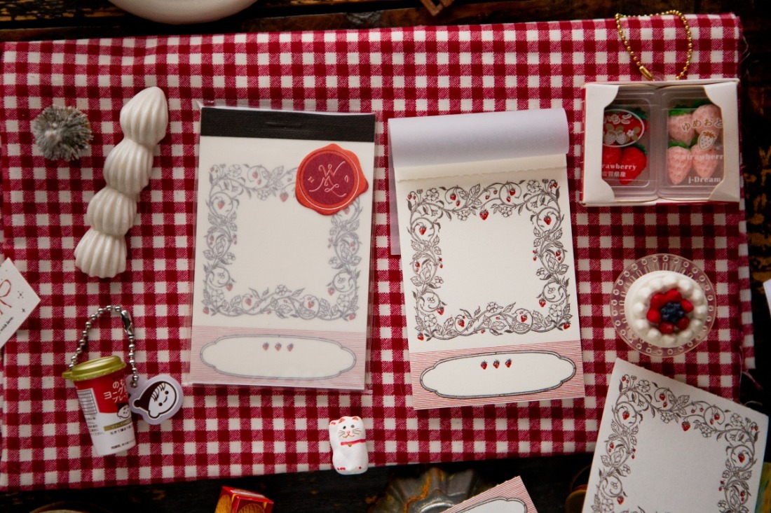 Ours - Letterpress Book - Strawberry Frame