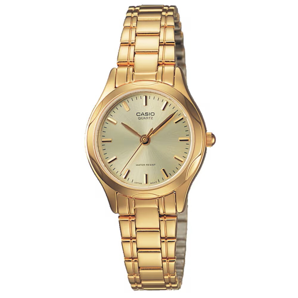 預購款【CASIO 卡西歐】簡約優雅 復古典雅 不鏽鋼 手錶 女錶 LTP-1275G-9A / LTP-1275SG-9A