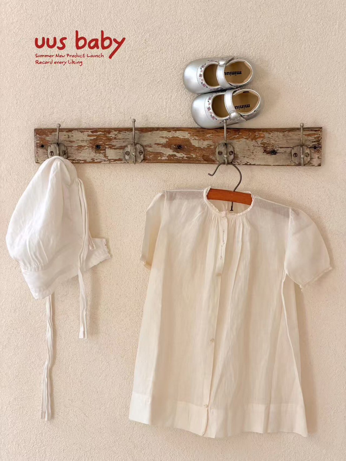 春日小花小羊皮銀鞋