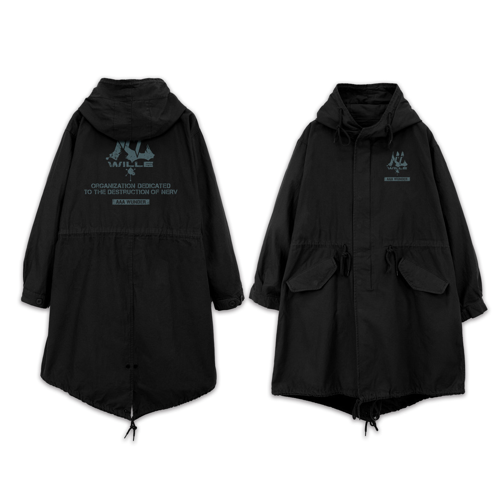 Cospa 021626 WILLE＆AAA Wunder M-51ジャケット [EVANGELION] BLACK