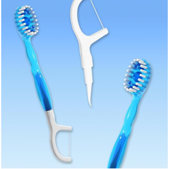 【樂森藥局】韓國 Quick Clean 5合1 清新膠囊迷你潔牙刷（10入/包）拋棄牙刷 旅行牙刷 牙線