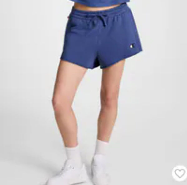 [S] CHAMPION GRAY BLUE ICONIC SHORT, CPW253SH02041-GRAY BLUE (SZZ943)