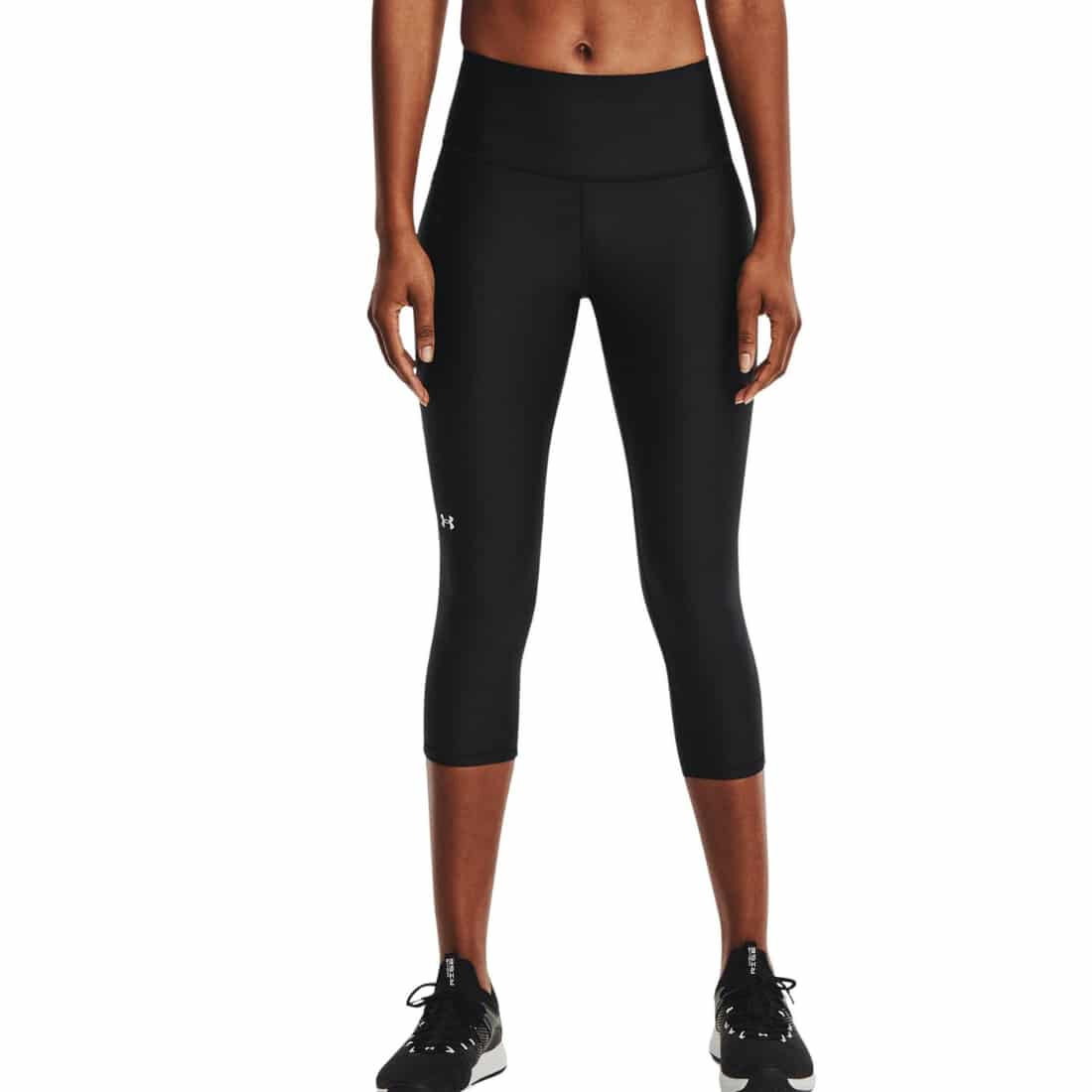 [S] UNDER ARMOUR BLACK TECH HI-RISE LEGGINGS, 1365334-001 (SZZ945)