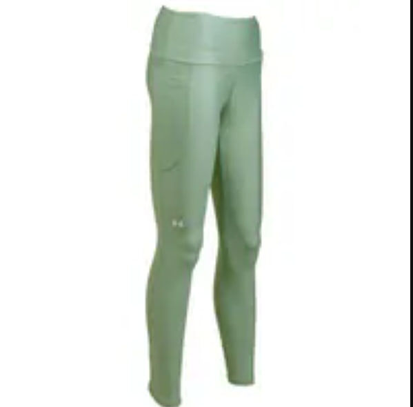 [S] UNDER ARMOUR GREEN TECH HI-RISE LEGGINGS,, 1365336-348 (SZZ946)