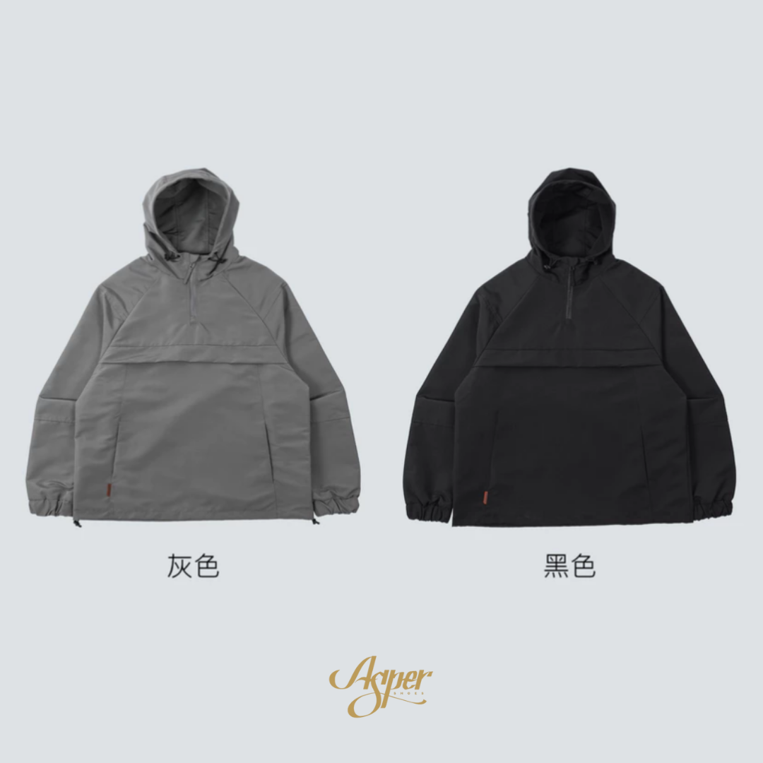 SBG 防潑水半拉鍊寬鬆外套 SB1217