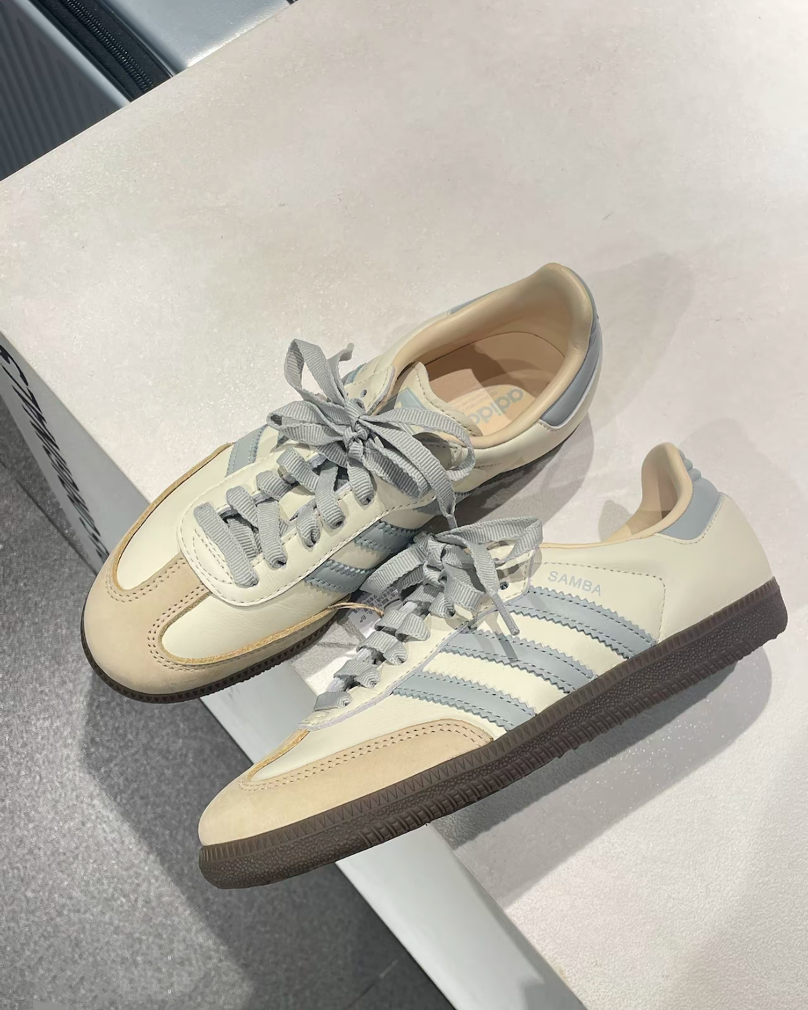 (預訂) Adidas Samba OG - Cream Baby Blue