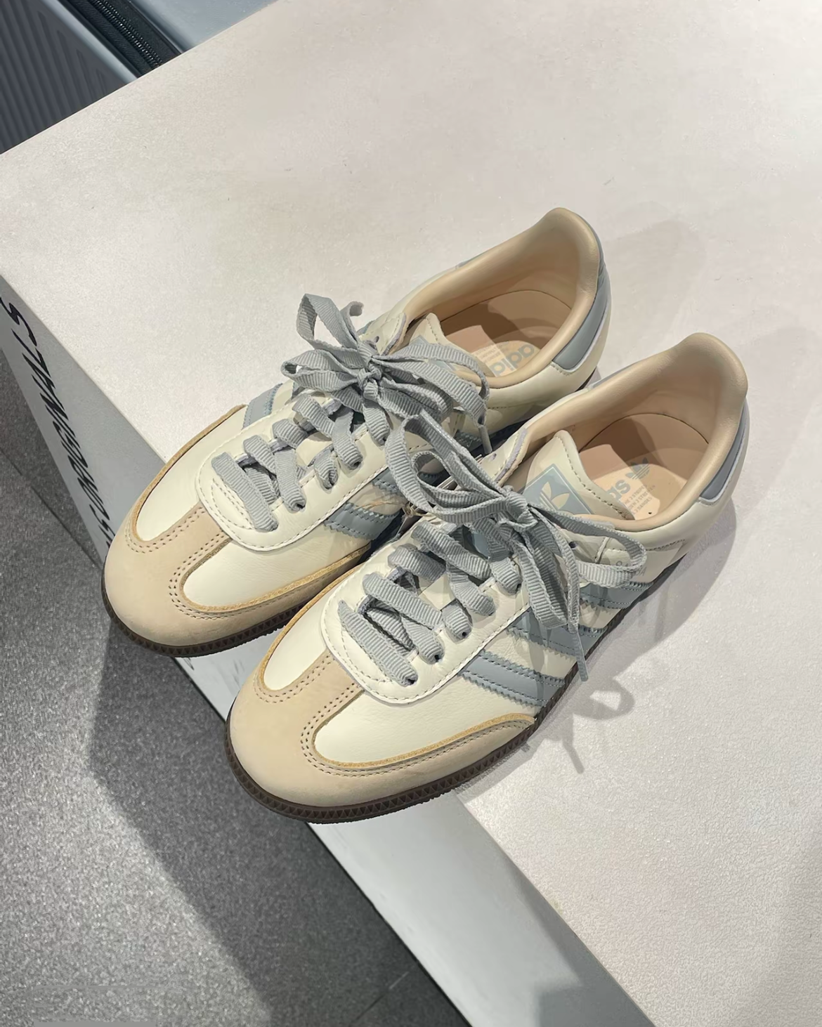 (預訂) Adidas Samba OG - Cream Baby Blue