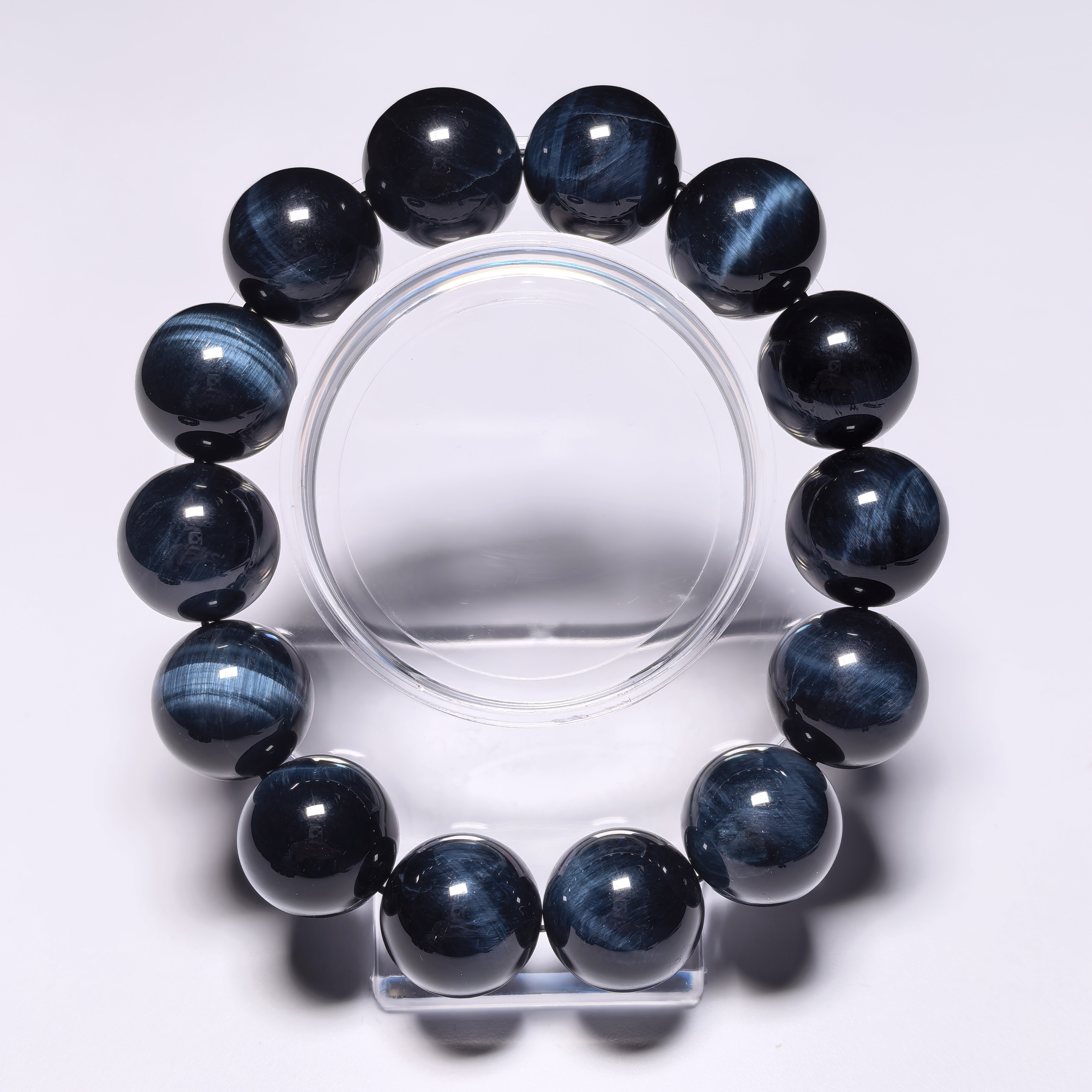 閃電藍虎眼手串15m+