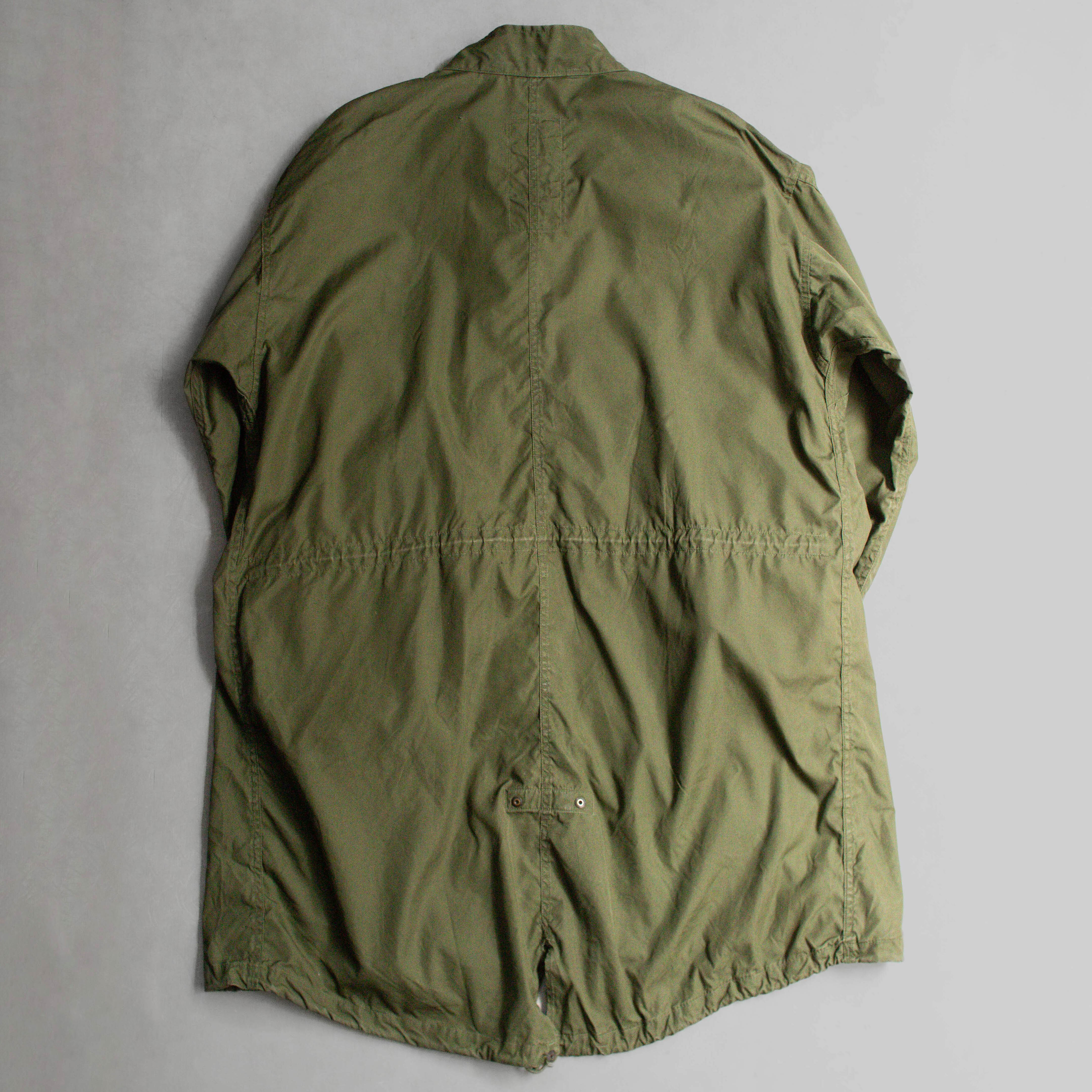 US ARMY M65 FISHTAIL PARKA 美軍 公發 軍綠 魚尾 長大衣 無內裏 C