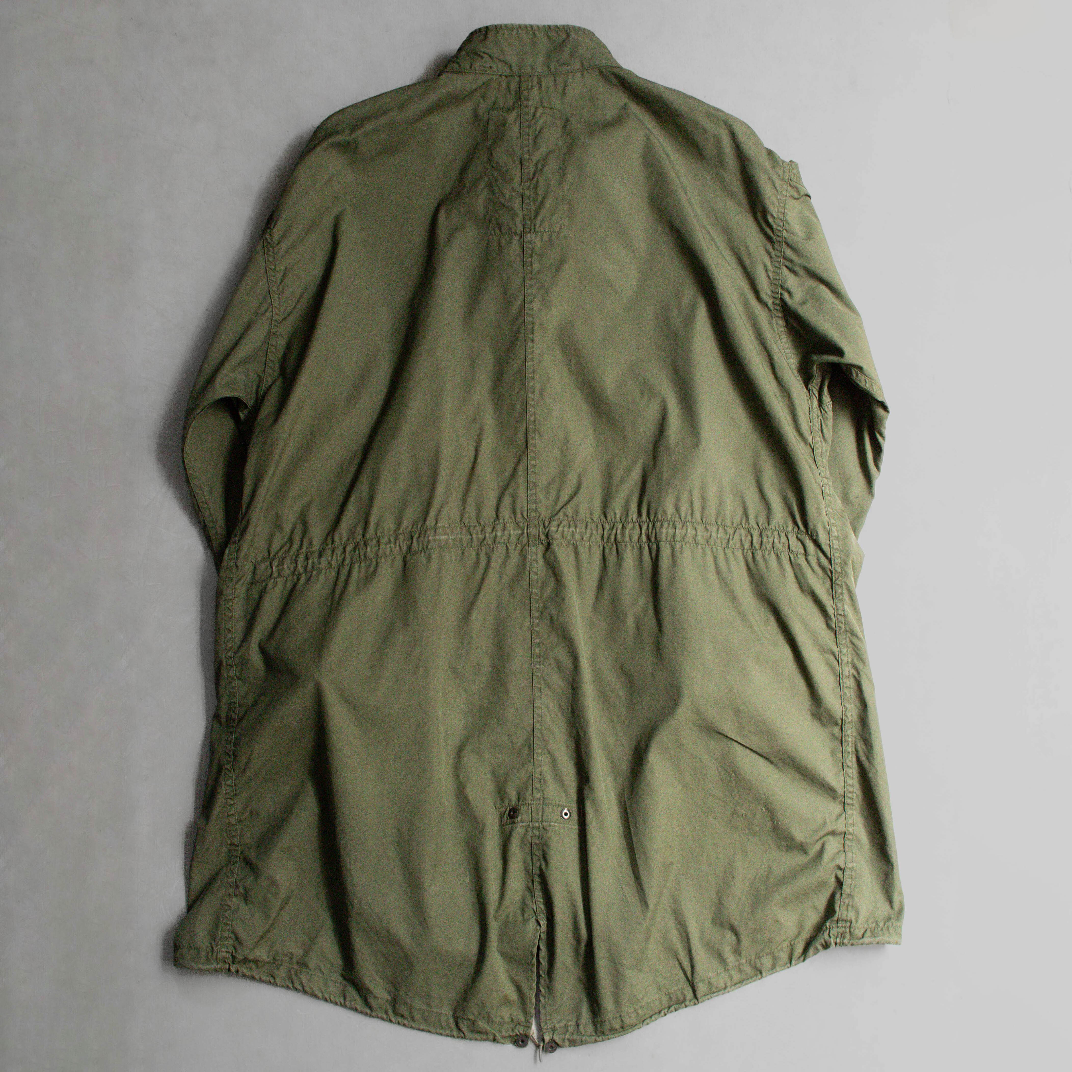US ARMY M65 FISHTAIL PARKA 美軍 公發 軍綠 魚尾 長大衣 無內裏 B