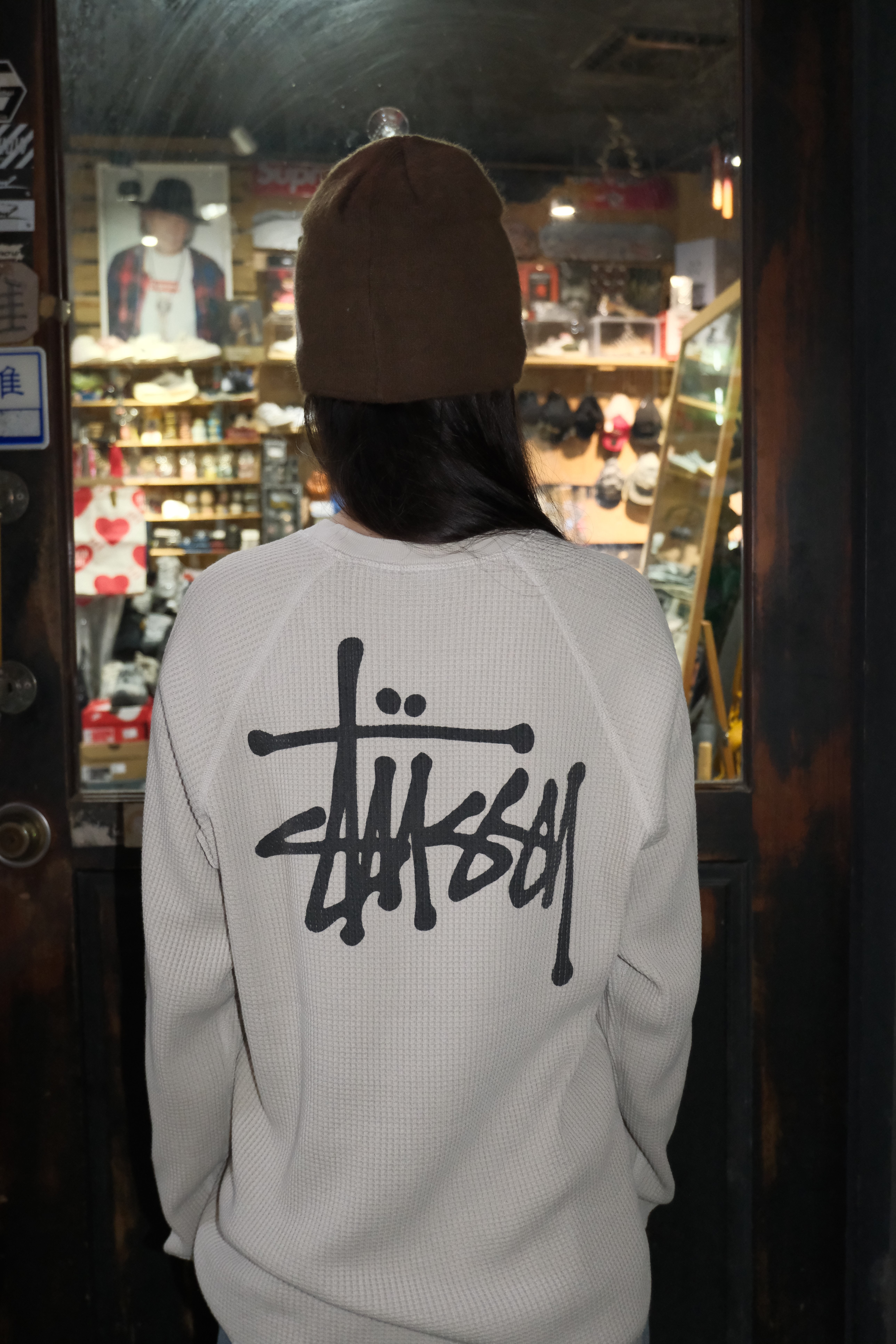 Stussy Basic Stussy Thermal 華夫格 長Tee 1140356