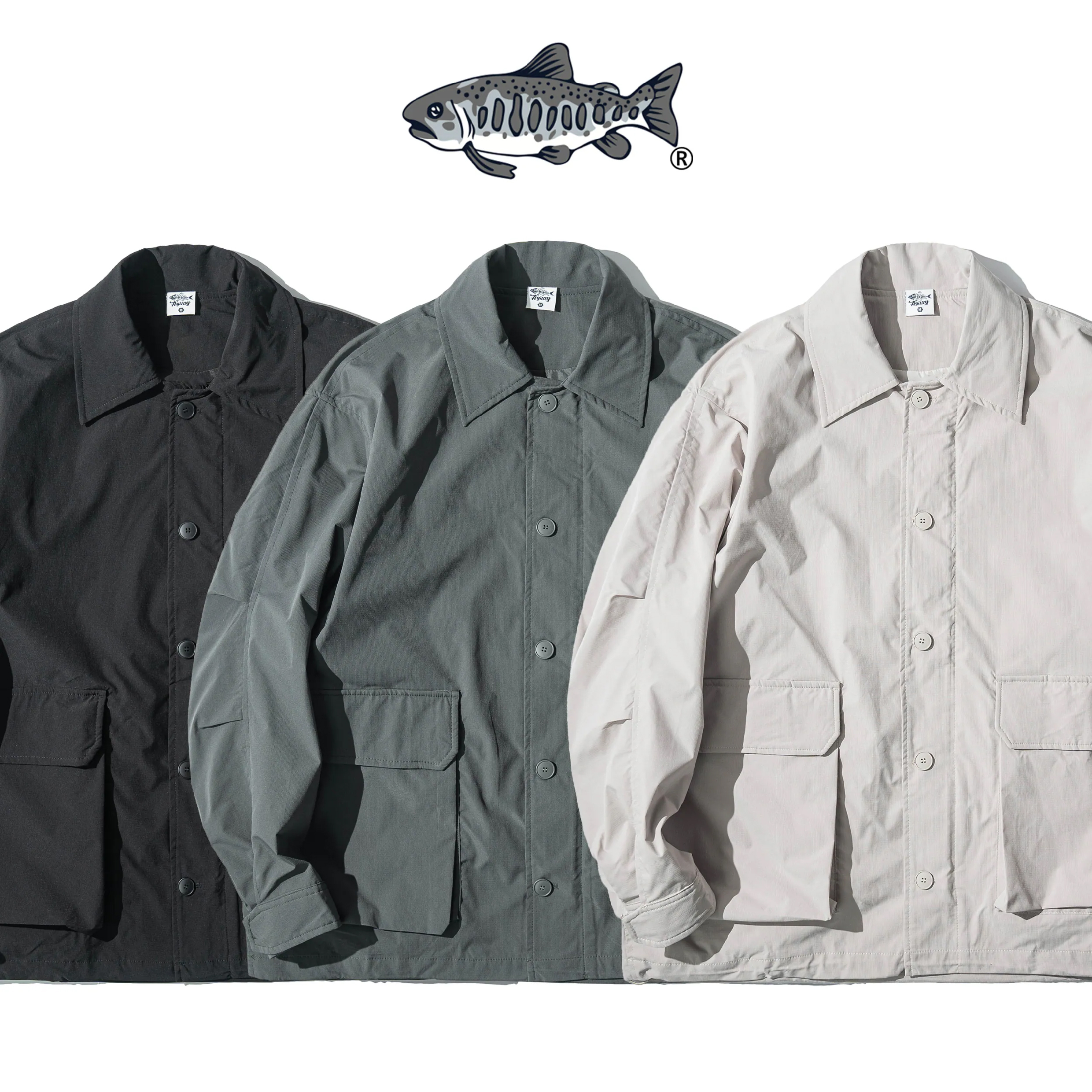 AGILITY Lapel Pocket Suit Jacket 大口袋 翻領 西裝外套 [SU98]