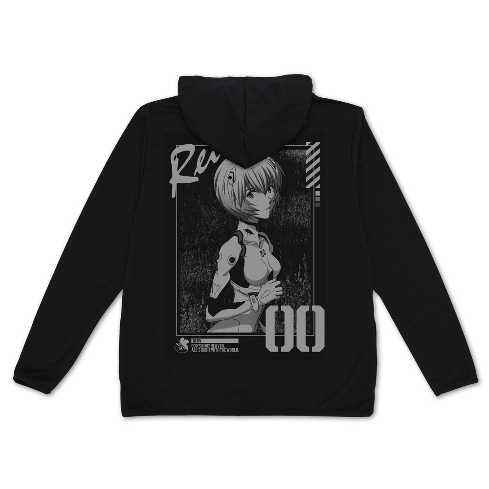 Cospa 021626 綾波レイ 薄手ドライパーカー [EVANGELION] BLACK