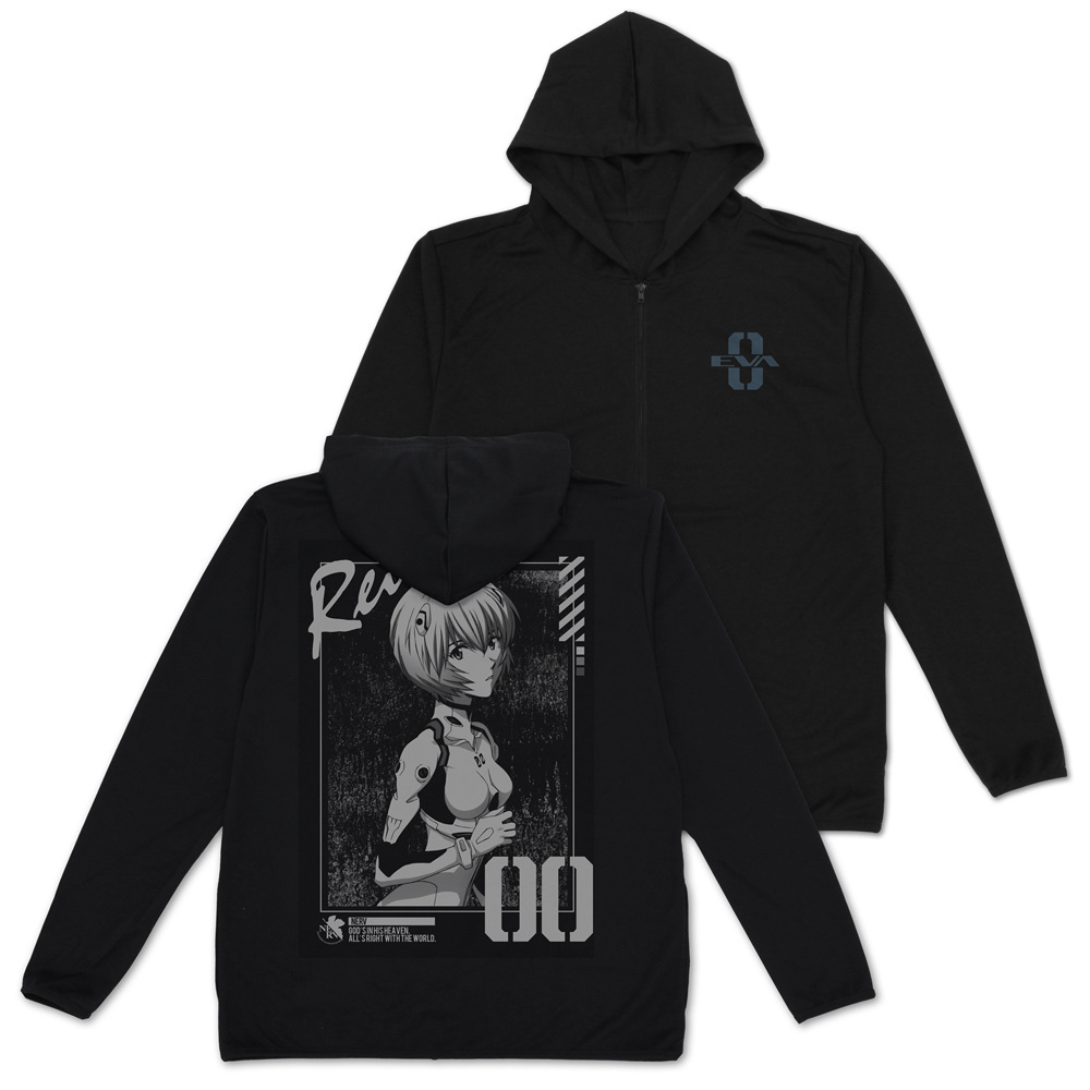 Cospa 021626 綾波レイ 薄手ドライパーカー [EVANGELION] BLACK