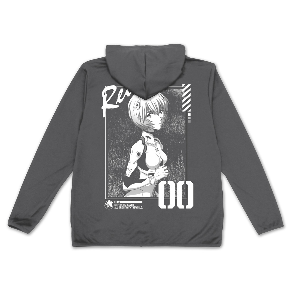 Cospa 021626 綾波レイ 薄手ドライパーカー [EVANGELION] GRAY