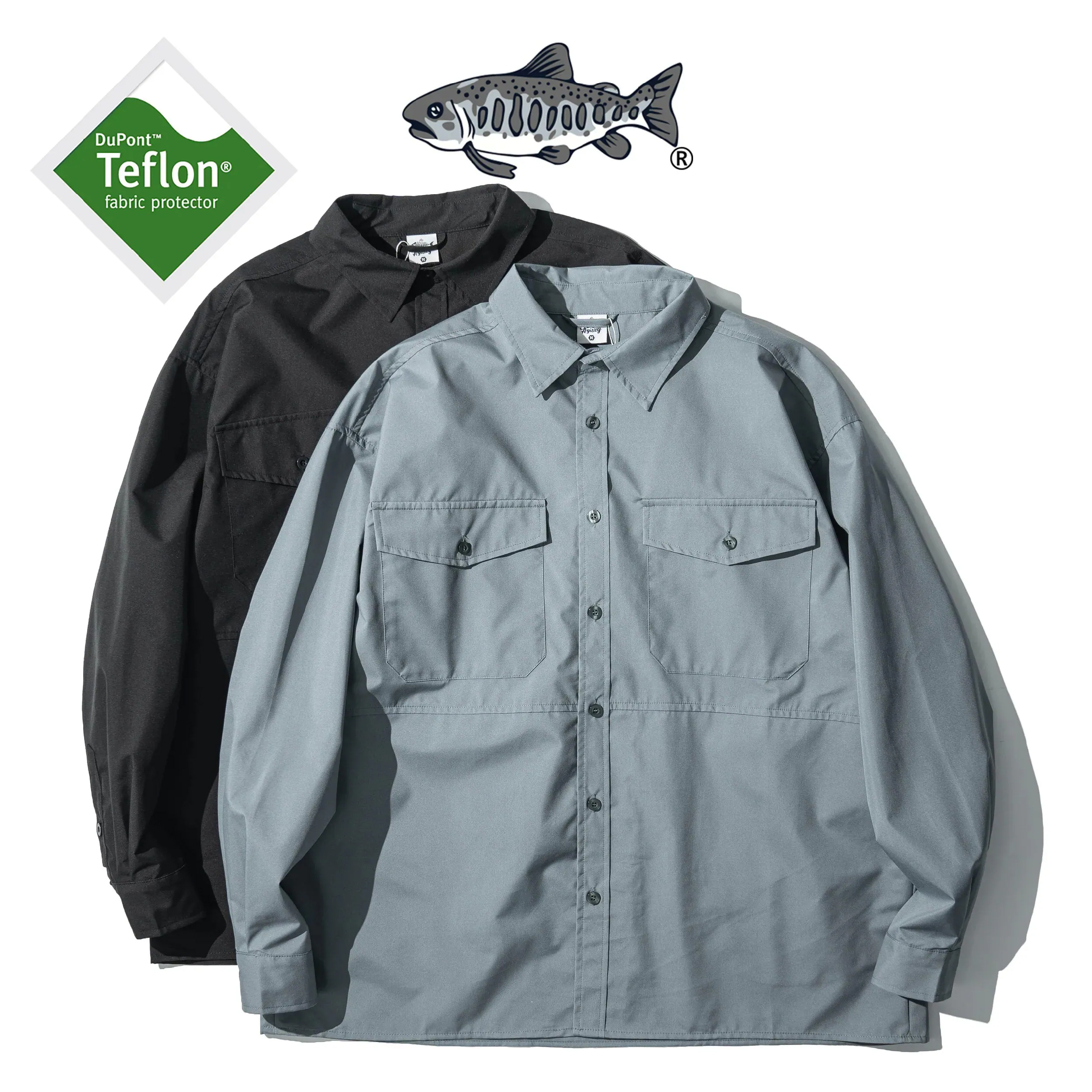 AGILITY Teflon® Double Pocket LS Shirts 三防 雙口袋 長袖襯衫 [SH-N04]