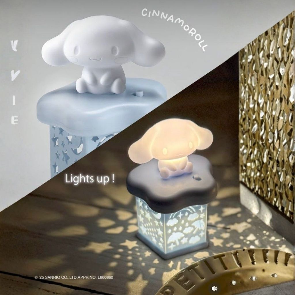玉桂狗 Sanrio|LED氣氛小夜燈飾物 擺件(平行進口)