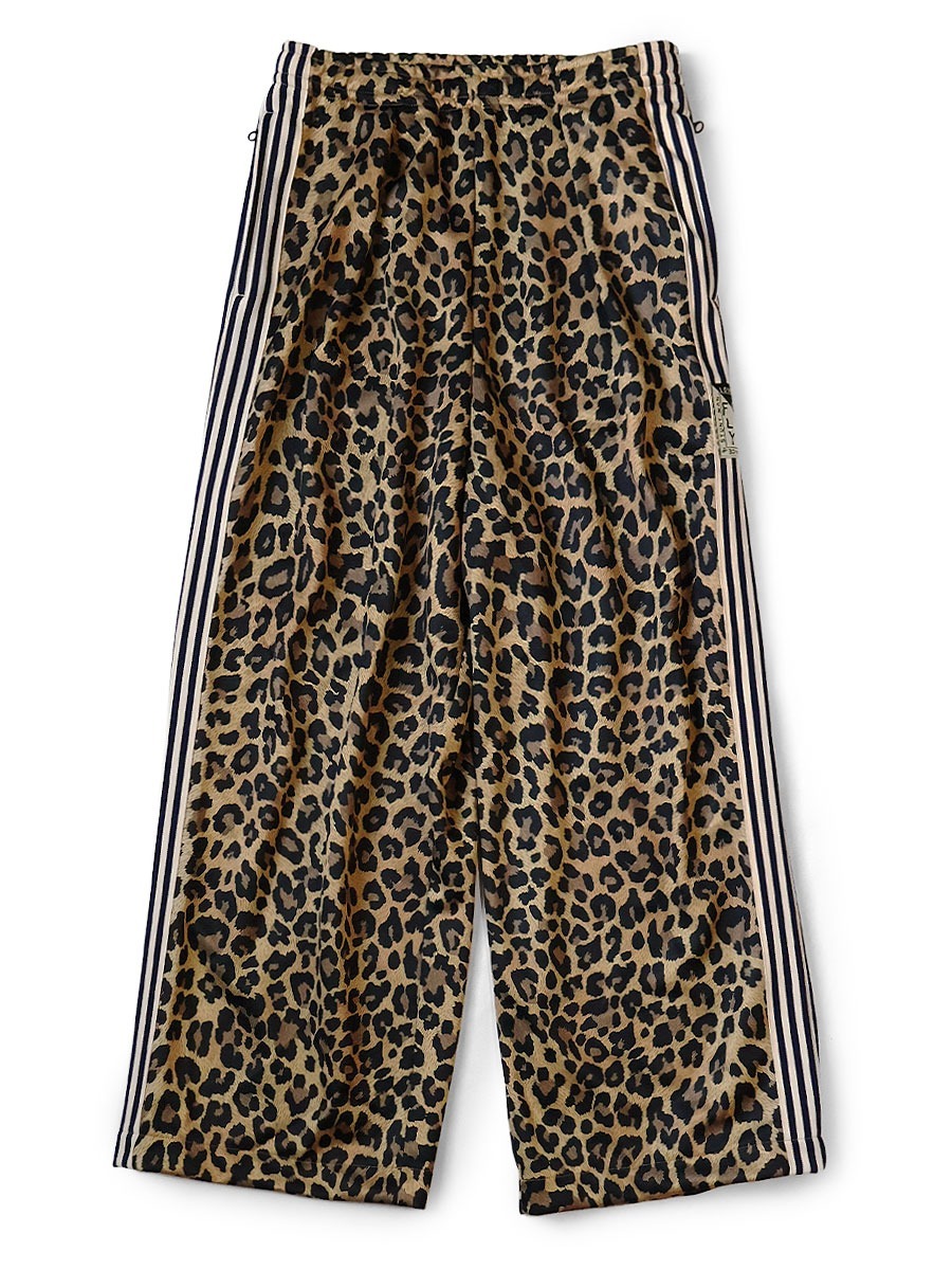 2026SS KAPITAL Baggy Track Pants in Smooth Jersey Leopa