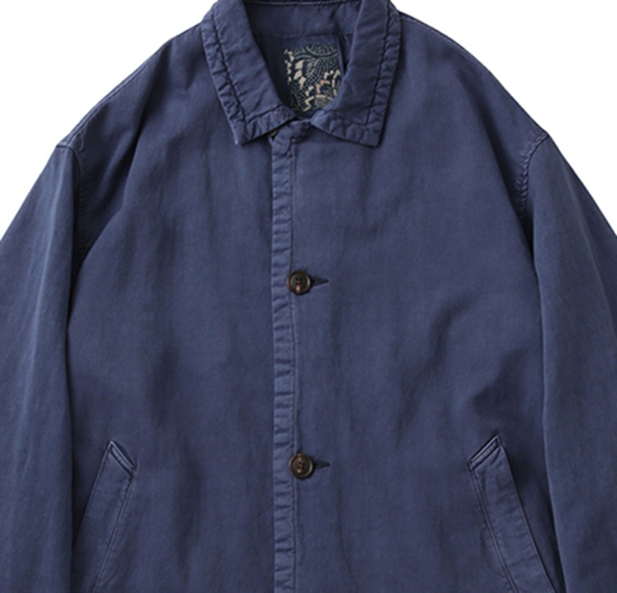 VISVIM ICT 2026 S/S MIES COAT - NAVY PRE ORDER ITEM (預訂中)