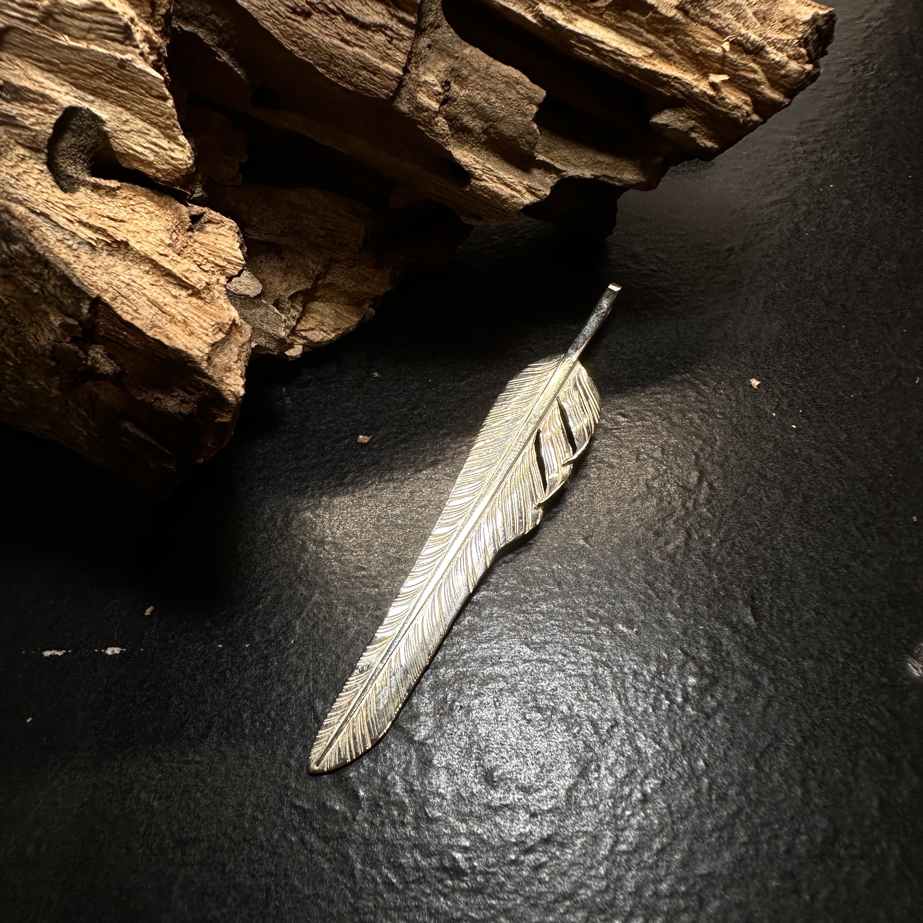 *Black Venom Jewelry- Freedom & Prayer 純銀斬風羽吊墜