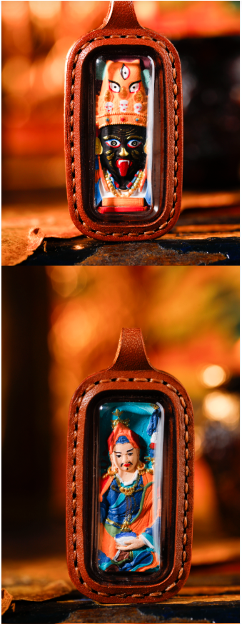 0206XZB04-雪堆白唐卡-扎基+莲花生双面皮擦（B4）