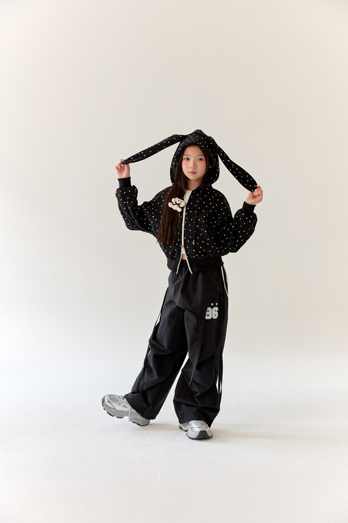 正韓春Lilas 兩色點點運動長褲