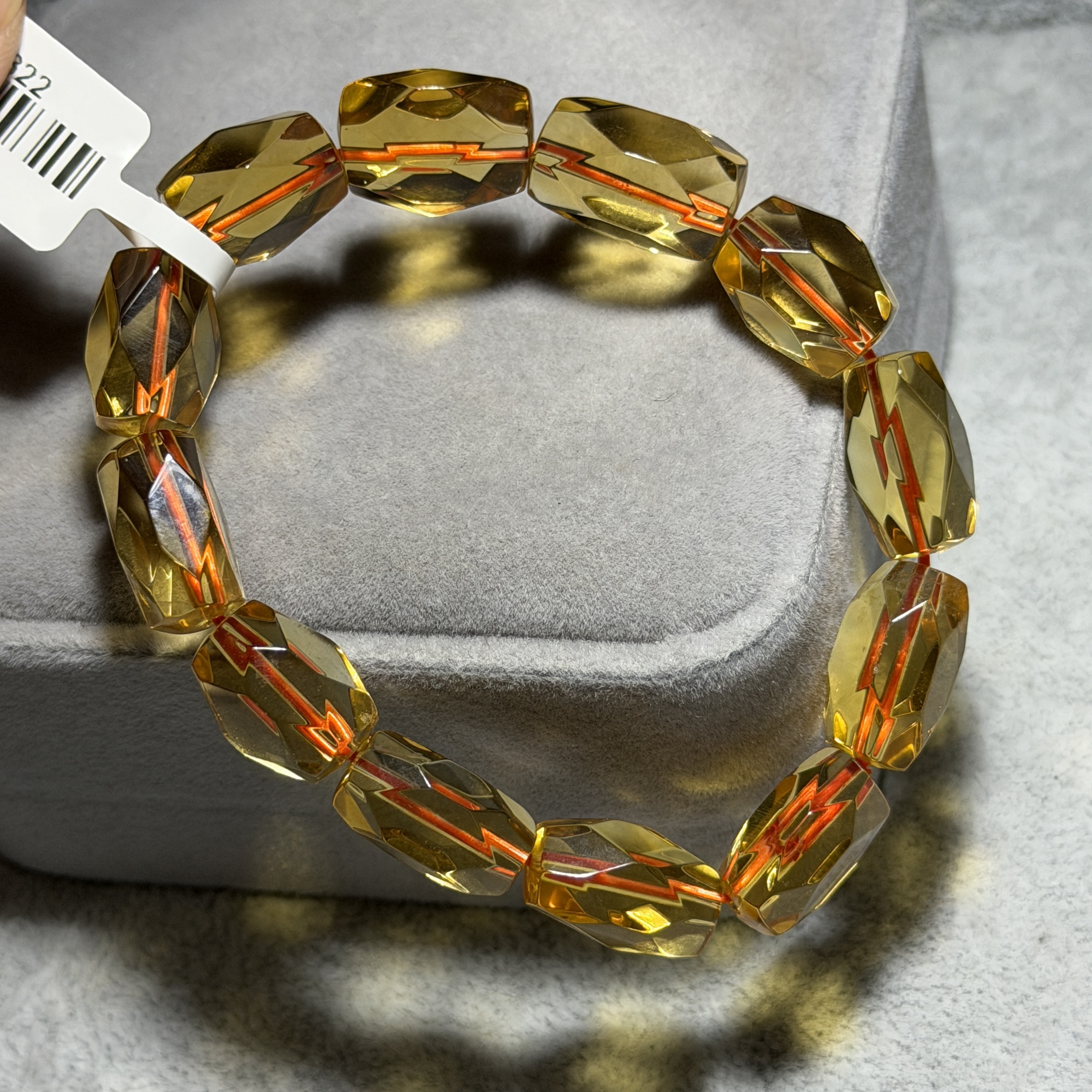 頂級黃水晶 11+mm C1822