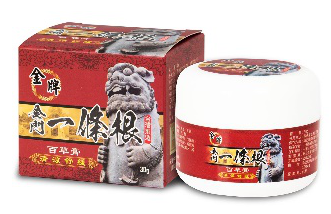 PS07 金牌金門一條根百草膏水乳霜(清涼舒緩)30g