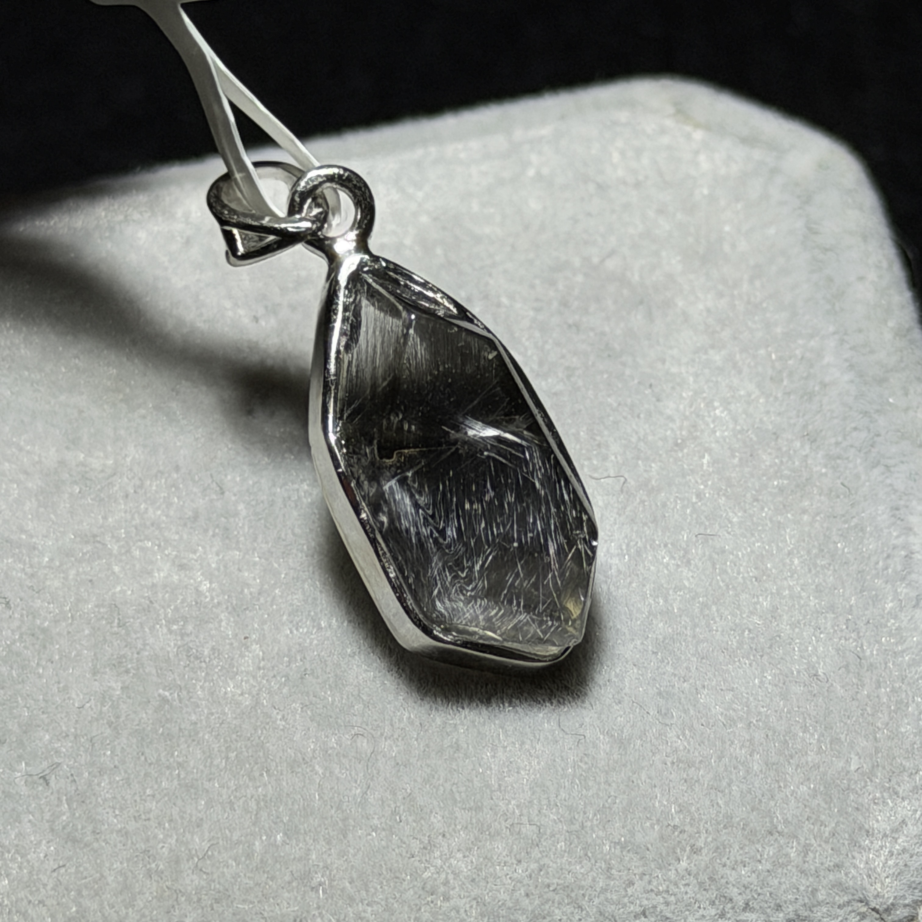 高級數黑銀鈦吊墜 DF1804