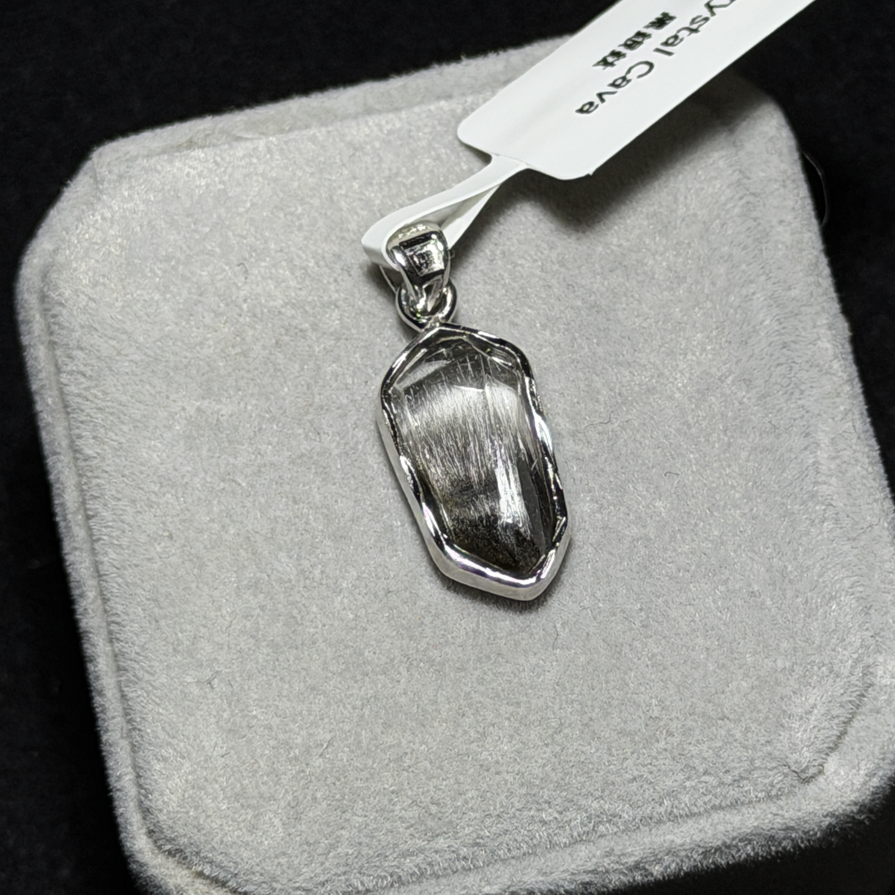 高級數黑銀鈦吊墜 DF1801